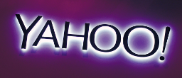 yahoo purple sign