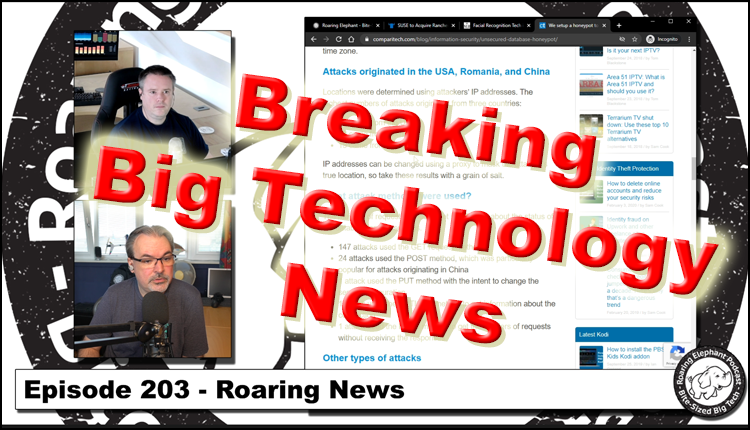 Episode 203 – Roaring News