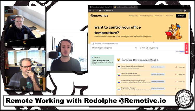 Episode 230 – Remote Working with Rodolphe @Remotive.io (2/3)